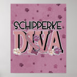 Schipperke DIVA Print