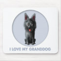 Schipperke Granddog mousepad