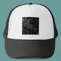 Schipperke Halloween Haunted house hats by zadajeanne Schipperke Halloween Haunted house hats