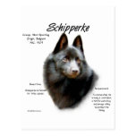 Schipperke History Design Post Card