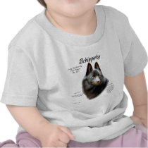 Schipperke History Design Tshirts