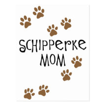 Schipperke Mom Postcard