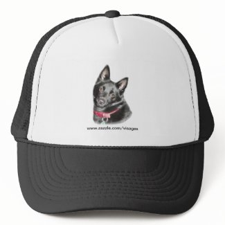 Schipperke Picture Trucker Hats