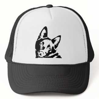 Schipperke Picture Mesh Hats