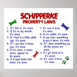 SCHIPPERKE PL2 POSTERS
