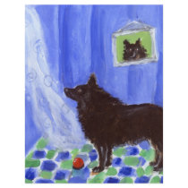schipperke senses smiling moon flyer