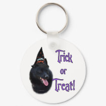 Schipperke Trick keychains