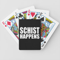 Schist Happens Playing Cards playing cards