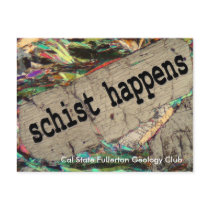 Schist Happens Postcard