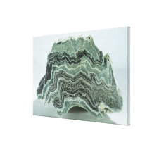 Schist rock stretched canvas prints