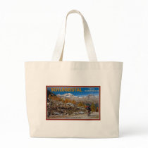 Schlegeistal - Mountain Biker Tote Bag