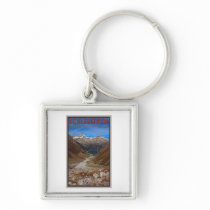 Schlegeistal - View Down the Valley Key Chain