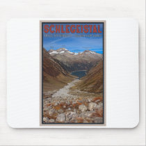Schlegeistal - View Down the Valley Mousepad