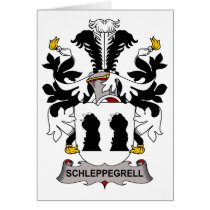 Schleppegrell Family Crest cards