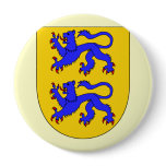 Schleswig Arms, Denmark Pinback Button