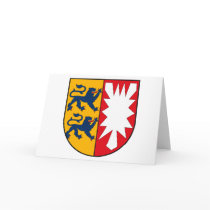 Schleswig Holstein Coat of Arms Greeting Card