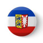 Schleswig-Holstein Flag Gem Buttons