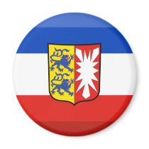Schleswig-Holstein Flag Gem magnets