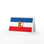 Schleswig Holstein Flag Greeting Card