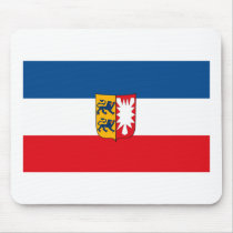 Schleswig Holstein Flag Mousepad by FlagTshirts Schleswig Holstein Flag Mousepad
