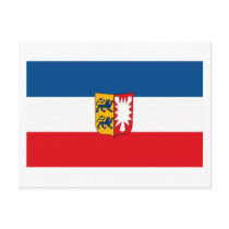 Schleswig Holstein Flag Postcard by FlagTshirts Schleswig Holstein Flag Postcard