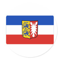 Schleswig-Holstein Flag stickers by Vexillophile Schleswig-Holstein Flag stickers
