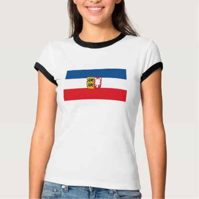 Schleswig Holstein Flag T-shirt by FlagTshirts