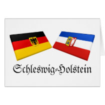 Schleswig-Holstein, Germany Flag Tiles cards by Vexillophile Schleswig-Holstein, Germany Flag Tiles cards