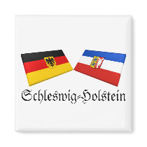Schleswig-Holstein, Germany Flag Tiles magnets