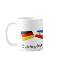 Schleswig-Holstein, Germany Flag Tiles mugs