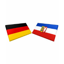 Schleswig-Holstein, Germany Flag Tiles t-shirts