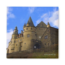 Schloss Buerresheim magnets by Rainmountain Schloss Buerresheim magnets
