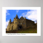 Schloss / Castle Buerresheim Germany Poster