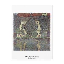 Schloss Kammer Am Attersee By Klimt Gustav Post Card