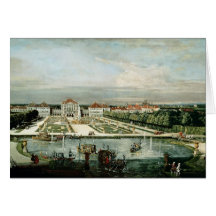 Schloss Nymphenburg, 1761 Greeting Cards