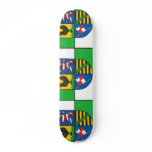 Schmalkalden-Meiningen, Germany flag Skate Board