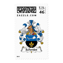 Schmidt Family Crest postage