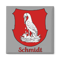 Schmidt Family Shield Magnet