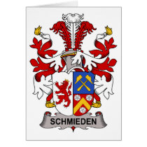 Schmieden Family Crest cards