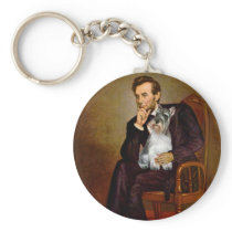 Schnauzer 11N - Lincoln Key Chain