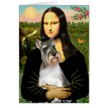 Schnauzer 11N - Mona Lisa Cards