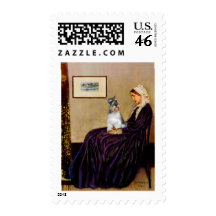 Schnauzer 11N - Whistlers Mother Stamp