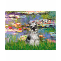 Schnauzer 1 - Lilies 2 t-shirts