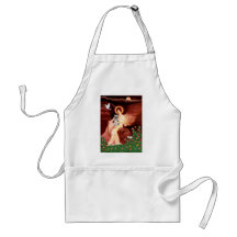 Schnauzer 1N - Seated Angel Aprons