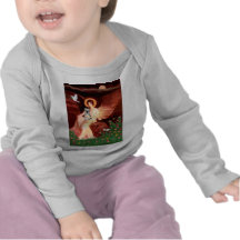 Schnauzer 1N - Seated Angel T-shirt