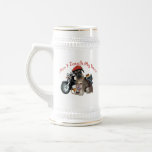 Schnauzer Biker Don't Touch My Beer Mugs