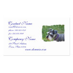 Schnauzer Business Cards