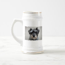 Schnauzer Dog Beer Stein Mug