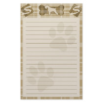 Schnauzer Dog Breed Stationery by MenagerieMayhem Schnauzer Dog Breed Stationery
