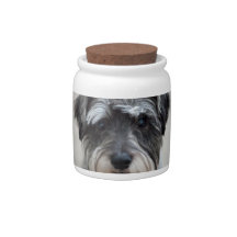 Schnauzer Dog Cookie Jar Candy Jars